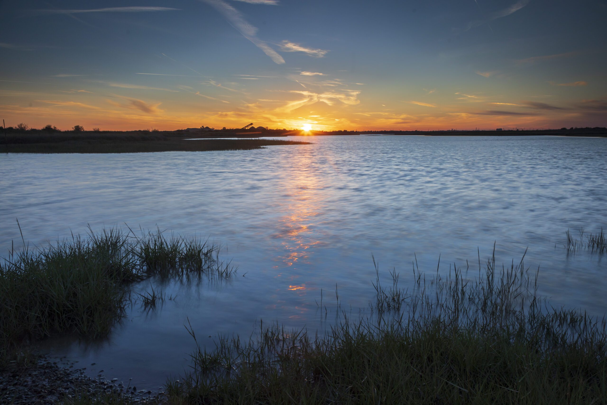 Sunset at Cliffe Pools