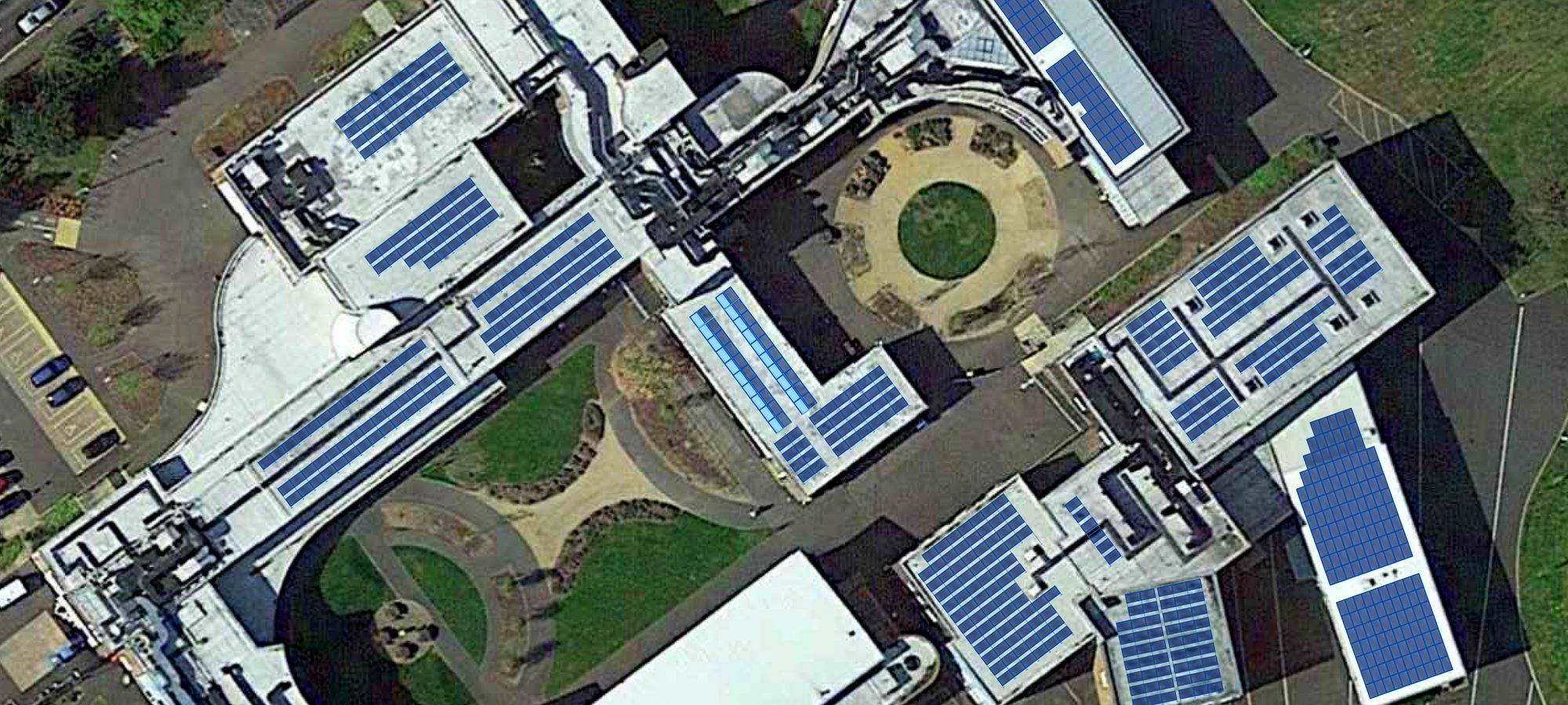 Solar Panels at Northfleet School For Girls