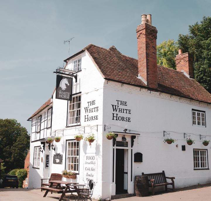 The White Horse pub in Chilham