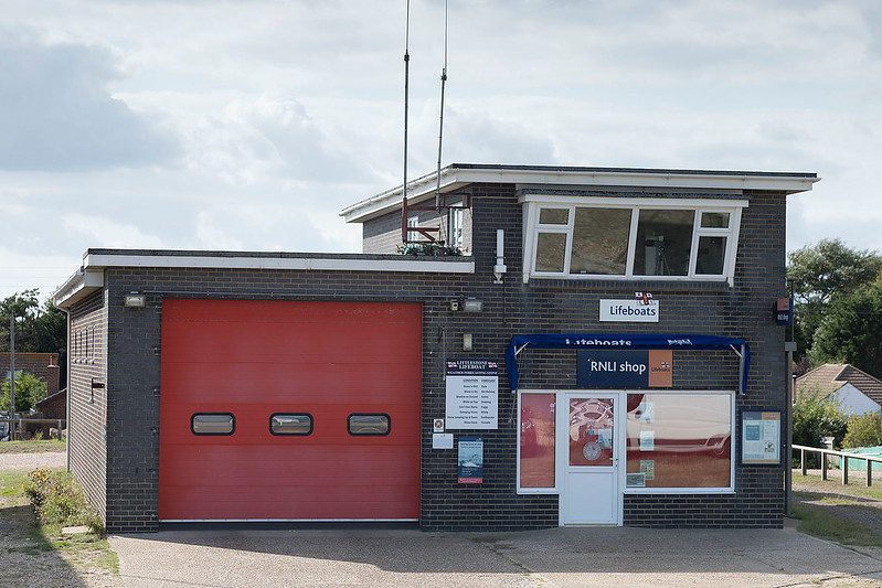 lifeboat station at Littlestone