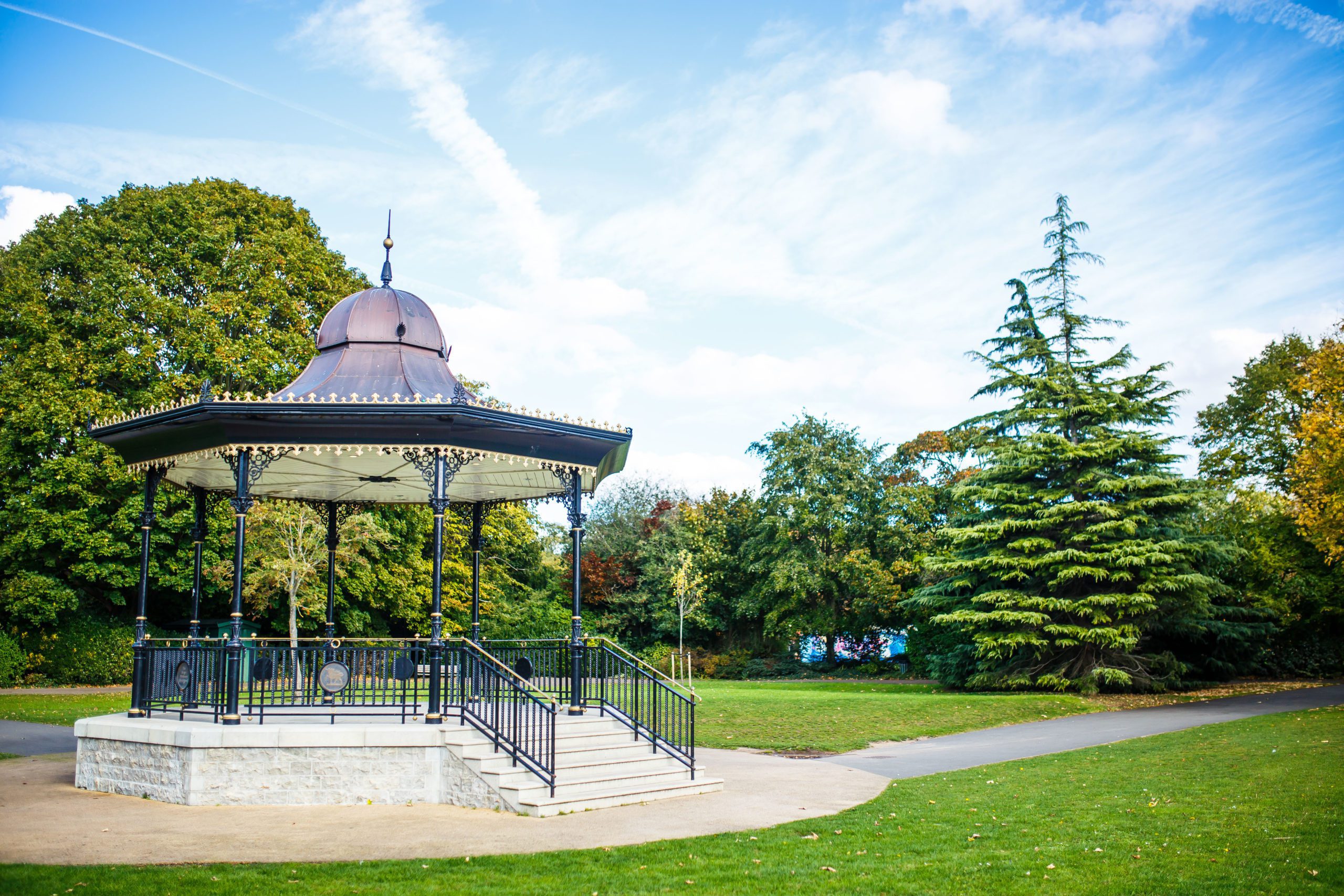 bandstand in dartford park