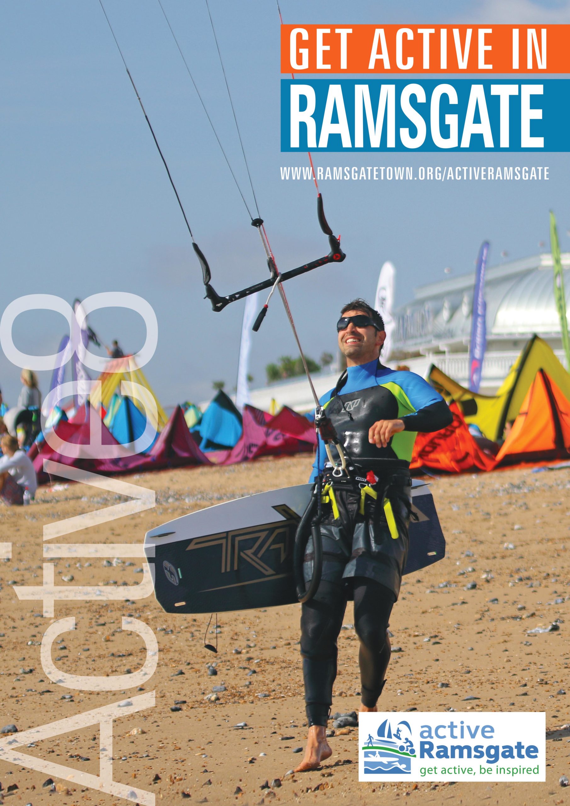 Kitesurfing in Ramsgate
