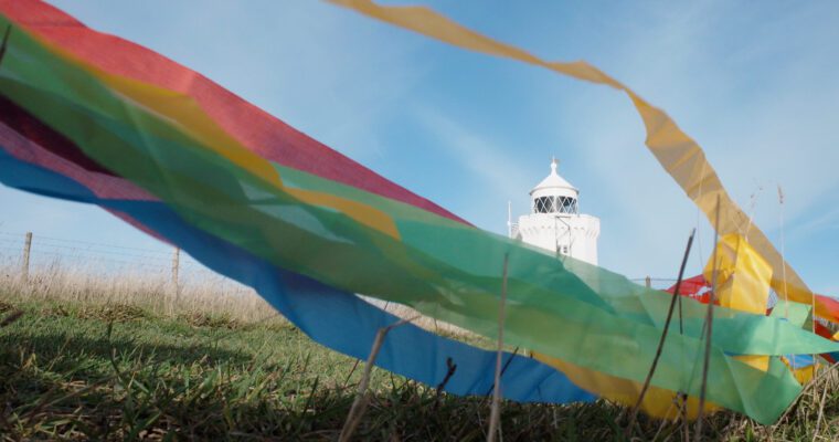 Kite Flying at South Forelands Lighthouse