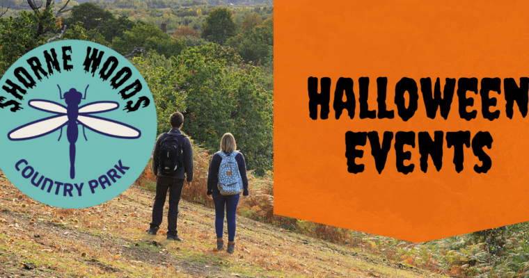 Shorne Woods Halloween events banner