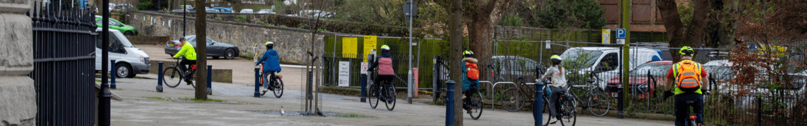 image of people cycling