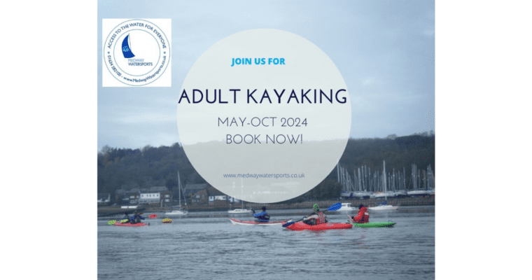 Image of kayaks on the River Medway