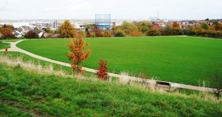 View of Hillyfields Greenspace