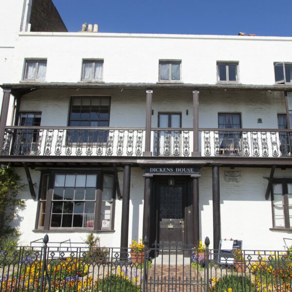 Front of the Charles Dickens House Museum, Broadstairs
