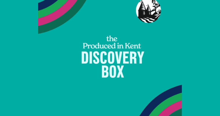 Produced in Kent text with logo