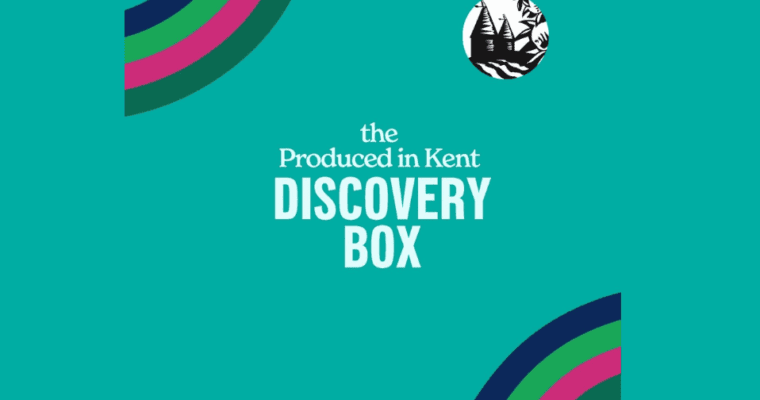 Produced in Kent text with logo