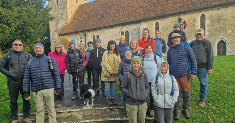 Womenswold church North Downs Way