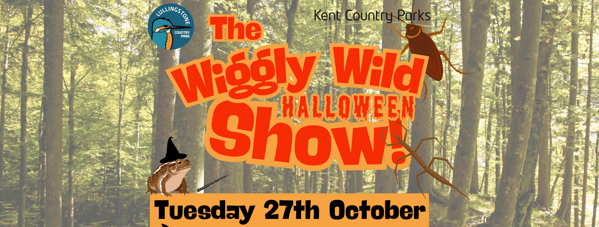 Wiggly Wild Halloween Show at Lullingstone Country Park, from Explore Kent